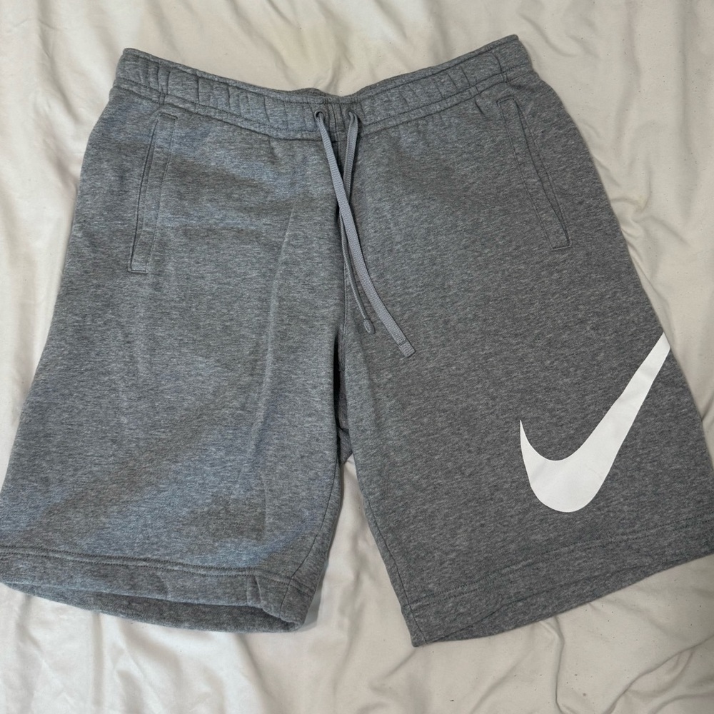 Nike Gray Athletic Fleece Shorts